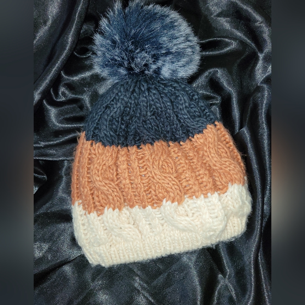 Cozy Knit Beanie with Pom Pom
